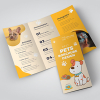 Service d'impression de brochures pliables, de dépliants publicitaires et de prospectus personnalisés en papier d'art et en carton