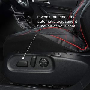 Fundas Clásicas Universales de Cuero PU para Asientos Delanteros de Coche, Cubierta para Asiento de Cubo <span class=keywords><strong>con</strong></span> Respaldo Alto, Apta para la Mayoría de Coches, Camiones, SUV o Furgonetas - Product Image 5