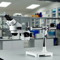 Hot Sale ZM-2BP1 0.7x-4.5x Binocular Stereo Microscope With Single Arm Boom Stand