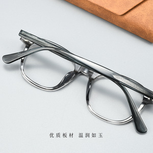 Baishifen Automne Hiver Nouveau Style Punk Lunettes de Vue avec Verres AC GG6012F Myopie Hommes Danyang Vente en Gros - Product Image 3