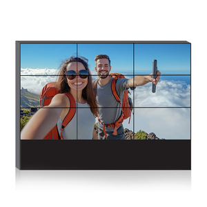 46-inch liền mạch <span class=keywords><strong>LCD</strong></span> <span class=keywords><strong>LCD</strong></span> hiển thị tường 2x3/3x3 nối Panels hẹp <span class=keywords><strong>bezel</strong></span> video tường màn hình - Product Image 2