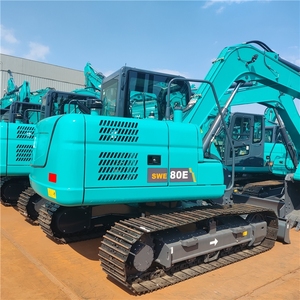 Excavatrice sur chenilles hydraulique SWE80 de 8 tonnes de haute qualité à prix abordable à vendre - Product Image 1