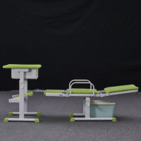 Fabrication professionnelle de mobilier scolaire Table de classe bureau et chaise d'étude réglable pour enfant