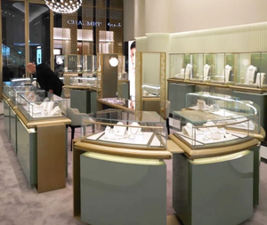 Exposición de joyería fina Diseño de joyería Joyería especial Treasury Mall Showcase - Product Image 3