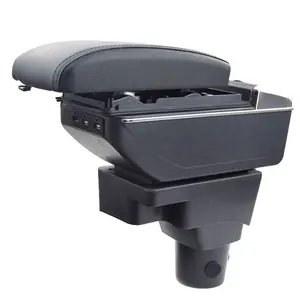 Accessoires d'accoudoir intérieur Vtear pour Chevrolet Aveo Sonic <span class=keywords><strong>Lova</strong></span> T250 Accoudoir Chargement USB Augmenter le contenu central Boîte de rangement - Product Image 1