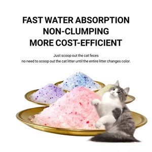 Fabrik Direkt verkauf Umwelt freundliche Gesundheits versorgung Kristall Katzenstreu Cristal Silica Katzenstreu - Product Image 3