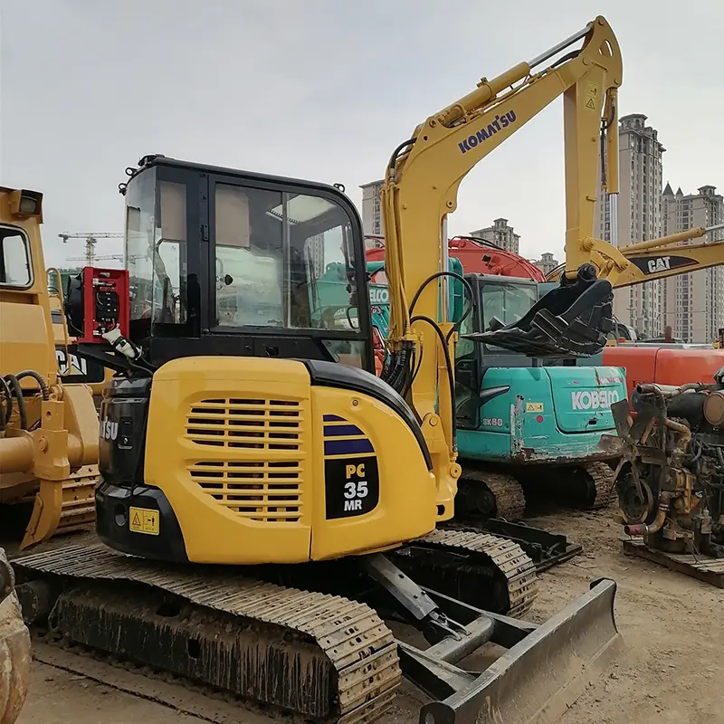 Gebruikte Originele Japan Komatsu Pc35 Graafmachine