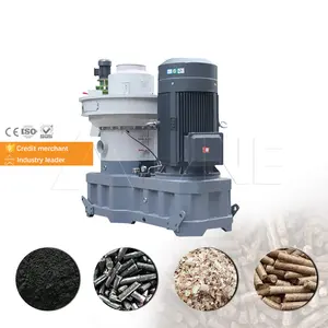 LANE Biomass Pellet Machine Vertical Ring Die Type Biomass Granulator Supplier Pelet Machine Ring Die