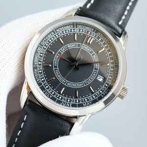 Montre mécanique sophistiquée et audacieuse de la série noire pour femmes et hommes, de haute qualité, en acier inoxydable avec boîtier en cristal saphir – Offre spéciale - Product Image 2