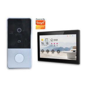 <span class=keywords><strong>Sonnette</strong></span> vidéo IP en aluminium Hiwink Smart Home Solution pour villa <span class=keywords><strong>bouton</strong></span> de sortie <span class=keywords><strong>étanche</strong></span> IP65 connectable avec 6 écrans d'affichage - Product Image 1