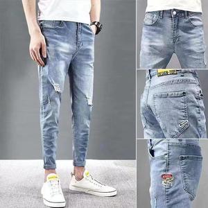 Celana Denim Pria & Remaja Label Branded Surplus Harga Super Murah Stok Berlebih Merek Ternama Jeans Denim Skinny Straight - Product Image 6