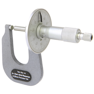 Take Disc <b>Micrometer</b> For Sheet Metal Measurement 0-25mm Precision Tool - Product Image 2