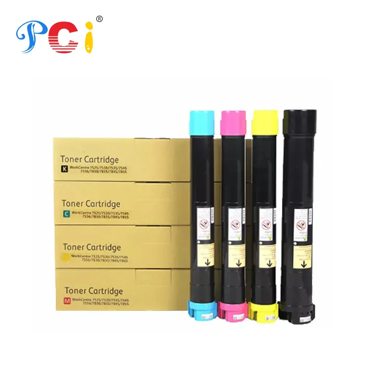 Factory Wholesale High Quality Copier Compatible Toner Cartridge For Xerox WC 7525 7530 7535 7545 7556 7830 7835 7845 7855