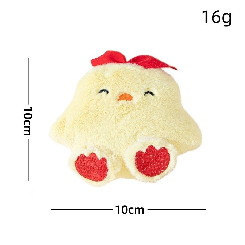 Muñeco pollito de peluche
