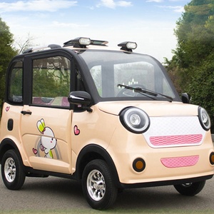 Vehículo eléctrico de cuatro ruedas de baja velocidad de alta calidad, nuevo coche eléctrico Suv 4X4, coche eléctrico para ancianos, <span class=keywords><strong>furgoneta</strong></span> eléctrica de pasajeros - Product Image 1