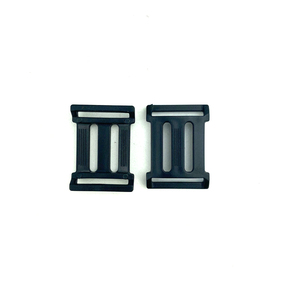 Preto POM Plástico Tri Glide Buckles 3 Bar Slides para Webbing Saco Especial Peças & Acessórios para Mochila ou Sacos - Product Image 4