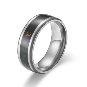 Gioielli di <span class=keywords><strong>moda</strong></span> unici Cool regolabile temperatura umore Back Up anello per gli uomini - Product Image 2