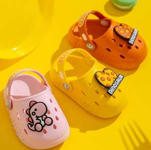 Nouvelles sandales pour enfants chaussures de plage et de jardin dernière Offre Spéciale sandales bon marché pour enfants sabot mules avec dessin animé mignon pour enfants - Product Image 1