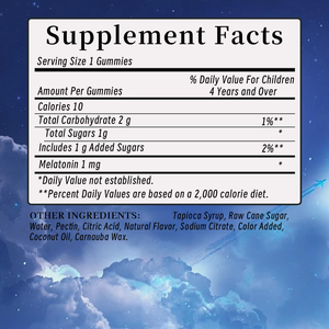 Suplemento de Extracto de Melatonina Personalizado, Mejora el Enfoque y Favorece un Sueño Reparador, Gomitas para Dormir - Product Image 6