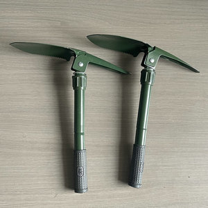 Multi Function Folding Shovel Military Green Small Portable Outdoor Camping Entrenching Tool D-Grip Handle - Product Image 3