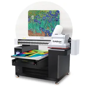 Nouvelle imprimante UV multifonction à plat UV5070, Machine d'impression à haute résolution pour couverture arrière mobile