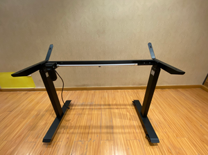 Double Desktop Gaming <strong>Computer</strong> Portable Office Electric Frame Height Table Adjustable <strong>Desk</strong> - Product Image 4