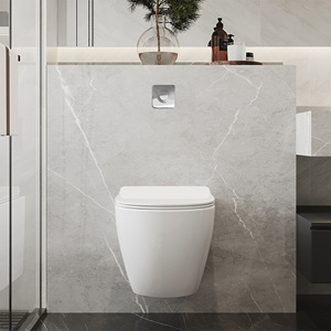 <span class=keywords><strong>Cisterna</strong></span> de Inodoro Suspendida A&C de Diseño Moderno, Tanque Oculto Blanco, Válvula de Retardo por Inducción, 5 Años de Garantía para Uso en Hoteles - Product Image 6