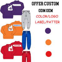 Ensemble 2 pièces sweat-shirt demi-zip color block et pantalon de jogging XY0811, survêtement personnalisé pour garçons et hommes