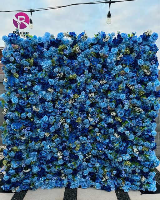 Hot Internet-trending Photography Area Flower Wall Backdrop for Wedding Scene Reception Decorations
