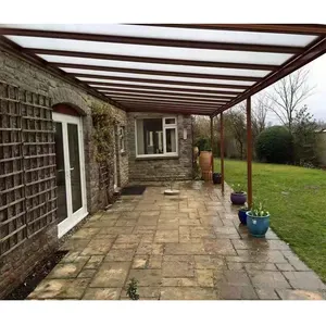 Wasserdichte Carport Garagen und Unterstände Metall Terrasse Markisen abdeckungen Schuppen Kunststoff Dach Baldachin für Schatten