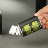 Récipients en métal vides d'huile d'olive pour aliments authentiques Conteneurs d'emballage de liquide 150ml Huile d'olive Boîte en fer blanc imprimée sur mesure Huile d'étain Ca