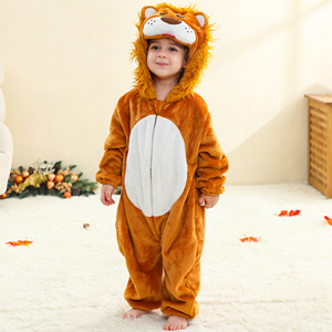 <span class=keywords><strong>Ropa</strong></span> para Niños Michley, Mono de León de Dibujos Animados para Bebés Recién Nacidos, Disfraz de <span class=keywords><strong>Halloween</strong></span> para Niños y Niñas, Traje de Animal, <span class=keywords><strong>Ropa</strong></span>, Pelele - Product Image 2
