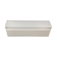 Boîtier de tube lumineux LED en acrylique co-extrudé Bming, diffuseur linéaire moderne bicolore en PMMA PC pour caches-lumières, garantie 10 ans