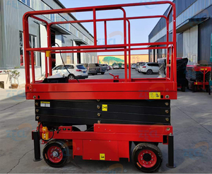 Nhỏ gọn 7M 8M an toàn đảm bảo di động điện Scissor Lift bảng thủy lực Scissor Lift cho công việc - Product Image 6