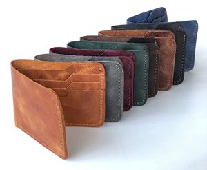 Cartera de cuero de alta calidad de lujo hecha a mano - Product Image 2