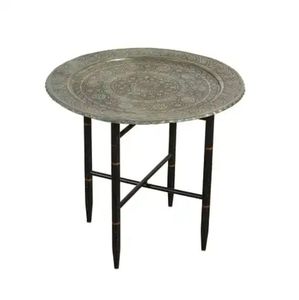 Modern Brass Coffee <b>Table</b> Custom Color Contemporary Living Room Furniture Metal Top Decorative <b>Side</b> <b>Table</b> - Product Image 5
