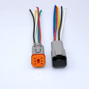 Conectores de arnés de cableado eléctrico automático, serie <span class=keywords><strong>DT</strong></span> 2 3 4 6 8 12 pin Deutsch <span class=keywords><strong>DT</strong></span> DTM04-2P DT06M-2S, gran oferta - Product Image 3