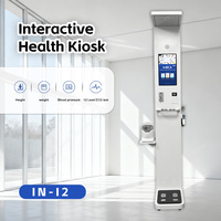 Kiosque de contrôle de santé à monnayeur pour stations de santé communautaires, OEM/ODM, ABS et métal, garantie 5 ans