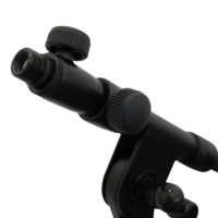 Soporte de micrófono con trípode de fricción aumentada de Metal de alta calidad Accuracy Pro Audio MS139T con tubo telescópico