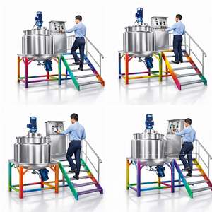 Machine de fabrication de savon pour hôtels, fabriquée en Chine, pour une production de 100-200 kg/h, ligne de savon de toilette avec mélangeur et broyeur à trois rouleaux - Product Image 6