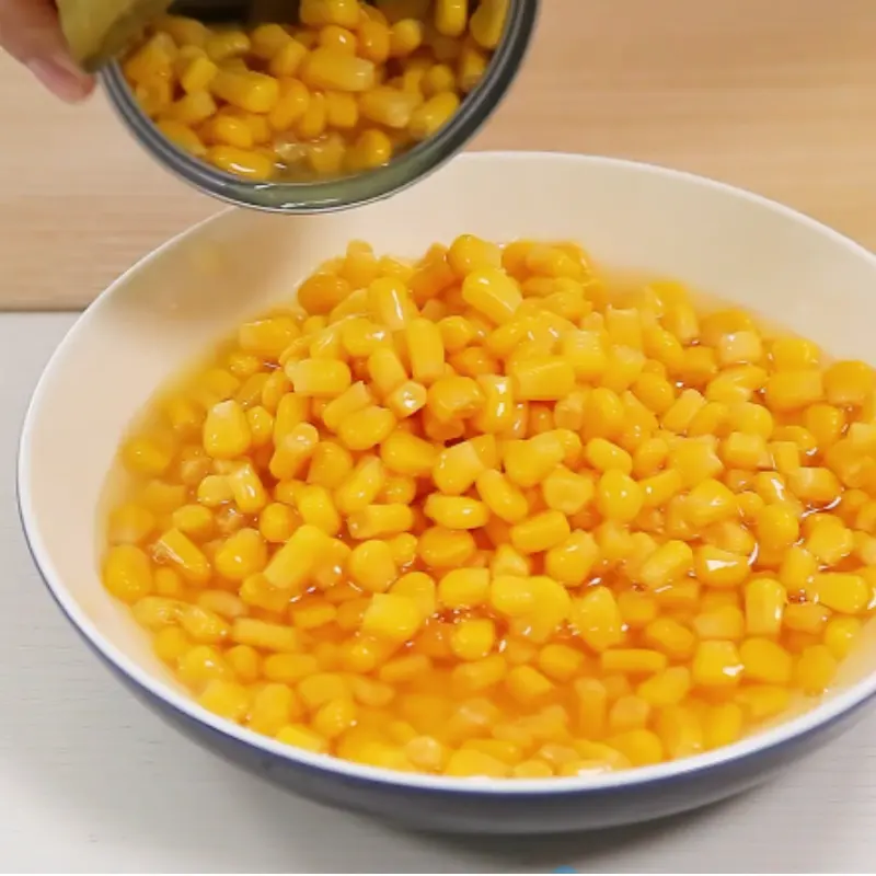 Golden Yellow Canned Sweet Corn in Tin Canned Food Corn Kernel
