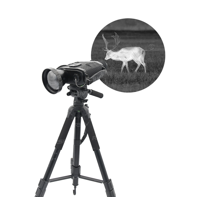 RSNV Multiple Modes Night Vision Thermal Hunting Scope E-Zoom 1X/2X/4X Handheld Thermal Binoculars