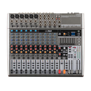 มิกเซอร์อนาล็อกแบบมืออาชีพ 12/24 อินพุต 4/2 บัส พร้อมอินเทอร์เฟซ <span class=keywords><strong>USB</strong></span> และพรีแอมป์ไมค์ 10 ตัว สำหรับโบสถ์ขนาดใหญ่และเวทีคอนเสิร์ต - Product Image 5