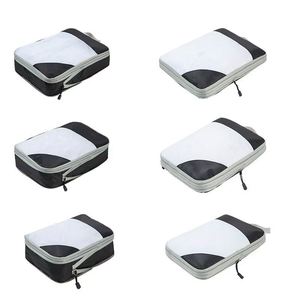 Juego de 5 Cubos de Compresión para Empacar al por Mayor con Bolsas para Zapatos y Ropa Interior para Organización de Equipaje de Viaje - Product Image 5