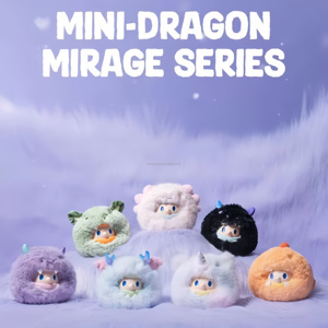 Auténtica Caja Sorpresa de Peluche de Vinilo Fuzzball de la Serie Secret Realm del Tercer Mini Dragón Mirage de FARMER BOB, Colección Buscando al Unicornio - Product Image 5