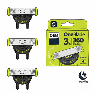 Wholesale 3-Pack Replacement Blades for QP430 Electric Shavers Premium Quality Stainless Steel Shaving <b>Heads</b> Durable - Product Image 4