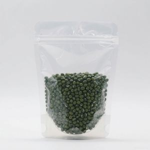 Transparent Clear PE Bone Shaped Food <b>Packaging</b> <b>Bag</b> with Gravure Printing Security Features Waterproof Ziplock for PET Food - Product Image 1