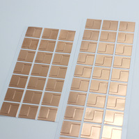 Pita Tembaga Konduktif Perekat Sendiri Pelindung Interferensi Elektromagnetik EMI Tahan Suhu Tinggi Pemotongan dan Pencetakan Die Cutting