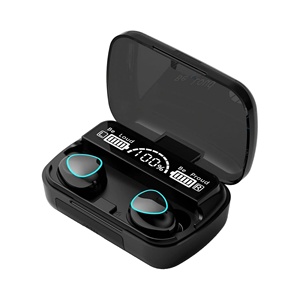 หูฟัง TWS แบบเสียบในหู เสียงสเตอริโอ HiFi คุณภาพสูง ลดเสียงรบกวน 9D กันน้ำ เหมาะสำหรับออกกำลังกาย ไม่ใช่ระบบตัดเสียงรบกวน - Product Image 1
