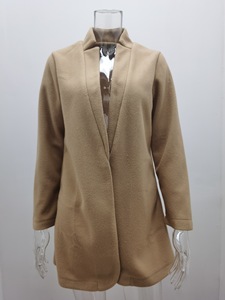 Manteaux et vestes d'hiver Femmes Plus Size Long <span class=keywords><strong>Manteau</strong></span> de laine Chaud Coréen Elégant Vintage <span class=keywords><strong>Manteau</strong></span> <span class=keywords><strong>Femme</strong></span> <span class=keywords><strong>Cape</strong></span> <span class=keywords><strong>Cape</strong></span> Khaki Veste Casual - Product Image 4